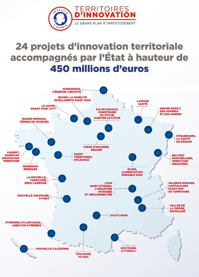 Trois "Territoires d'innovation" en NouvelleAquitaine DREAL Nouvelle