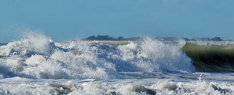 Tempête sur le littoral atlantique - © Thierry Degen DREAL Nouvelle-Aquitaine