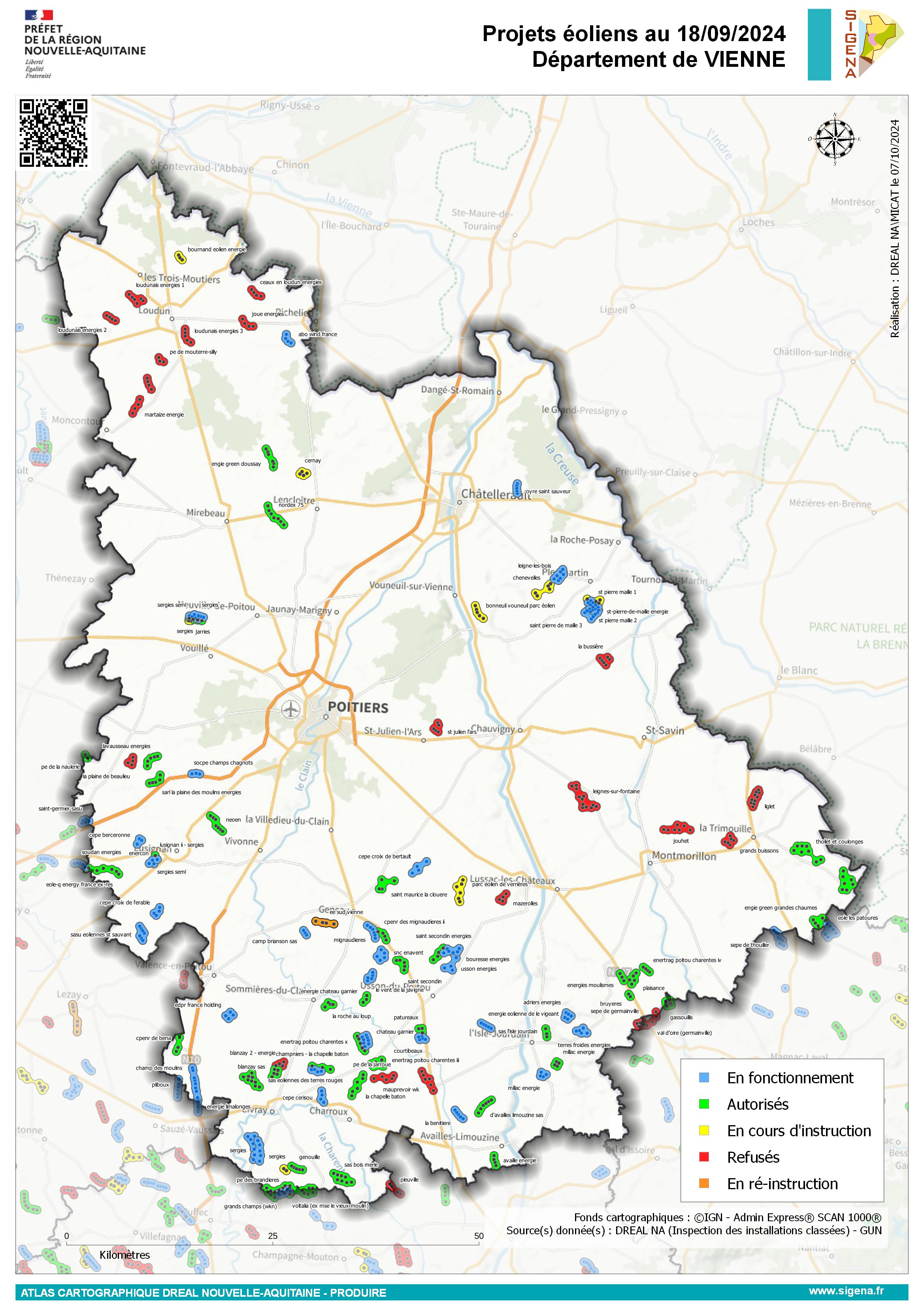 Parcs éoliens 86
