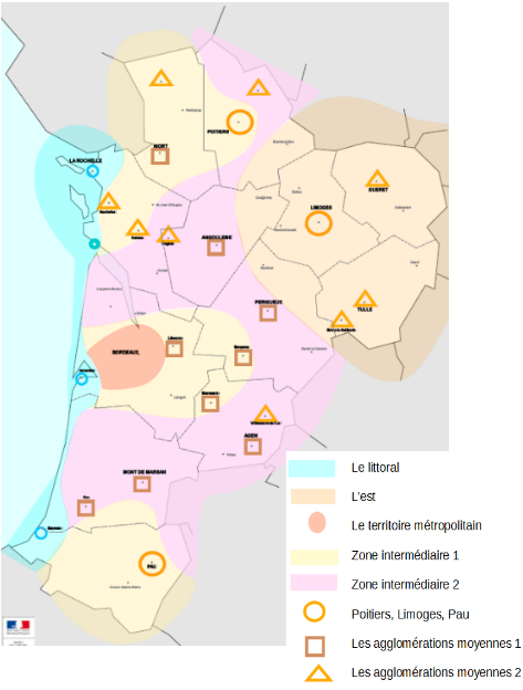Les 8 familles de territoires