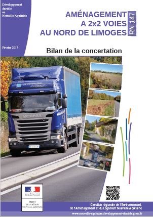 1ère de couverture du bilan de la concertation